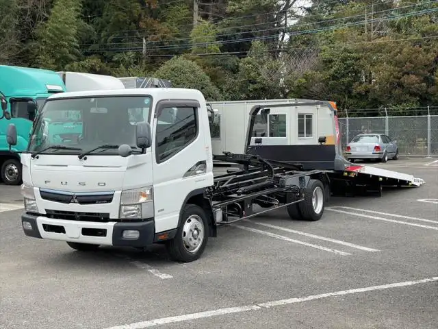 三菱 キャンター 小型 車両重機運搬 ラジコン ウインチ の中古トラック【車両No.146133】