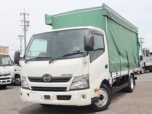 日野 デュトロ 小型 平ボディ 幌 TPG-XZU710M の中古トラック【車両No.145990】