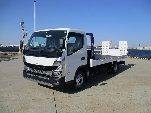 三菱 キャンター 小型 車両重機運搬 ラジコン ウインチ の中古トラック【車両No.146271】