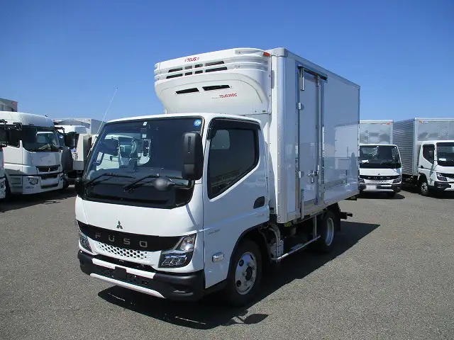 三菱 キャンター 小型 冷凍冷蔵 低温 床アルミ の中古トラック【車両No.146294】