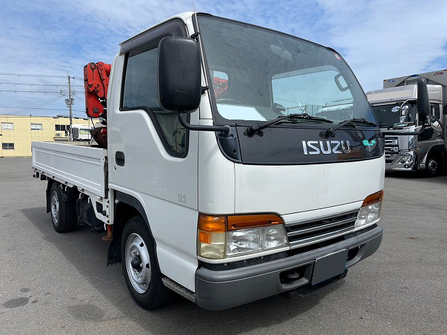 いすゞ エルフ 小型 クレーン付 10尺 KK-NHR69EA - 中古トラック車両