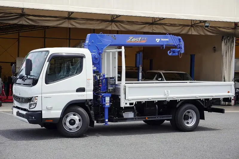 三菱 キャンター 小型 クレーン付 4段 ラジコン の中古トラック【車両No.146481】