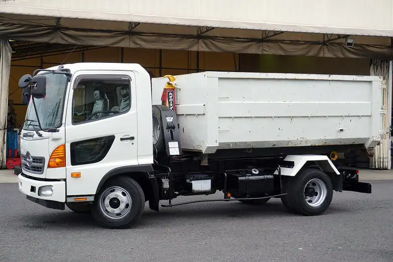 日野 レンジャー 中型/増トン アームロール コンテナ付き ツインホイスト の中古トラック【車両No.146473】