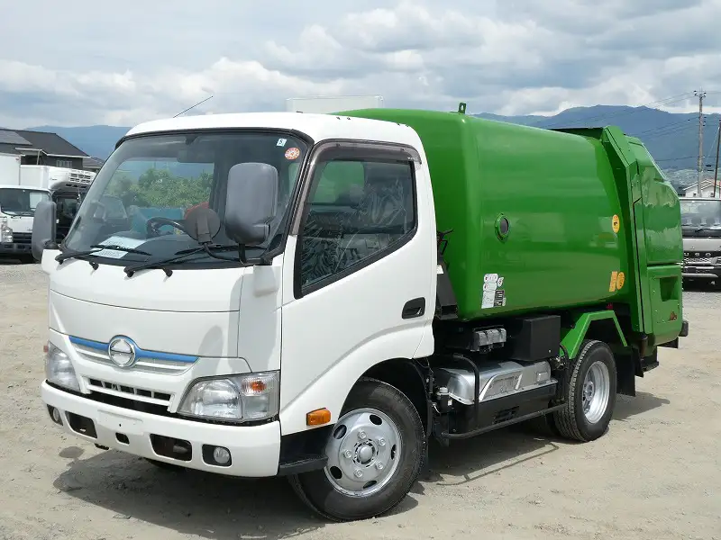 日野 デュトロ 小型 パッカー車 巻き込み式 回転ダンプ式 の中古トラック【車両No.146435】