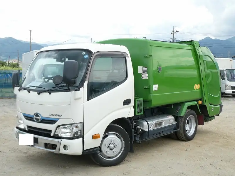 日野 デュトロ 小型 パッカー車 回転ダンプ式 TSG-XKU600M の中古トラック【車両No.146477】