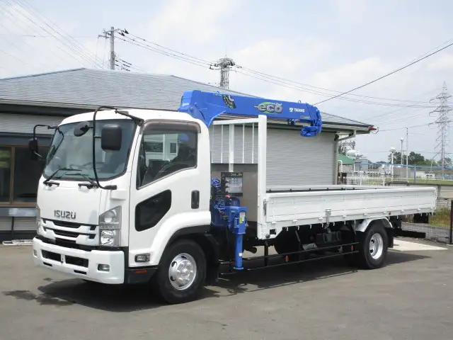 いすゞ フォワード 中型/増トン クレーン付 4段 ラジコン の中古トラック【車両No.146290】