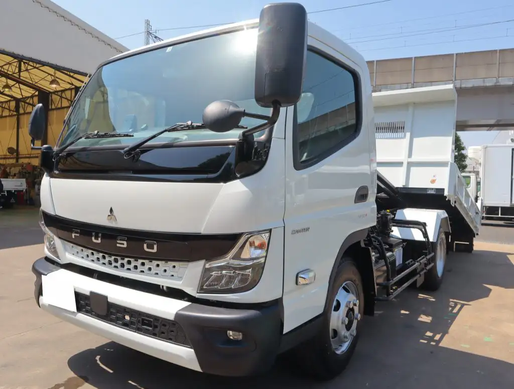 三菱 キャンター 小型 ダンプ ローダー 2PG-FEBM0 の中古トラック【車両No.146402】