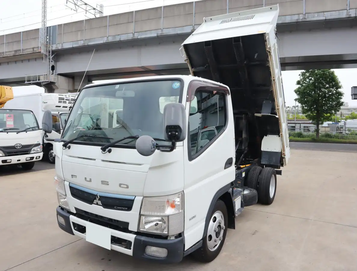 三菱 キャンター 小型 ダンプ 強化 コボレーン の中古トラック【車両No.146396】