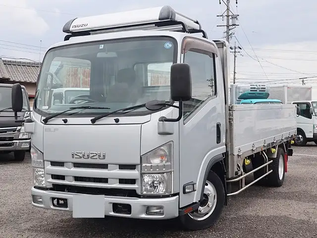 いすゞ エルフ 小型 平ボディ アルミブロック TKG-NMR85AR の中古トラック【車両No.146547】