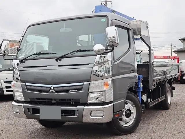 三菱 キャンター 小型 クレーン付 5段 ラジコン の中古トラック【車両No.146647】