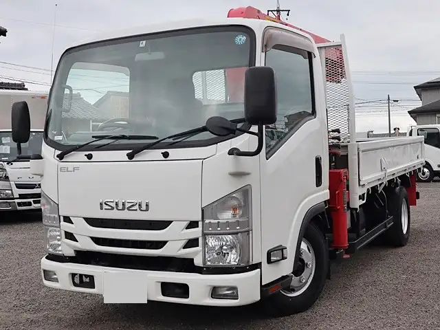 いすゞ エルフ 小型 クレーン付 4段 ラジコン の中古トラック【車両No.146461】