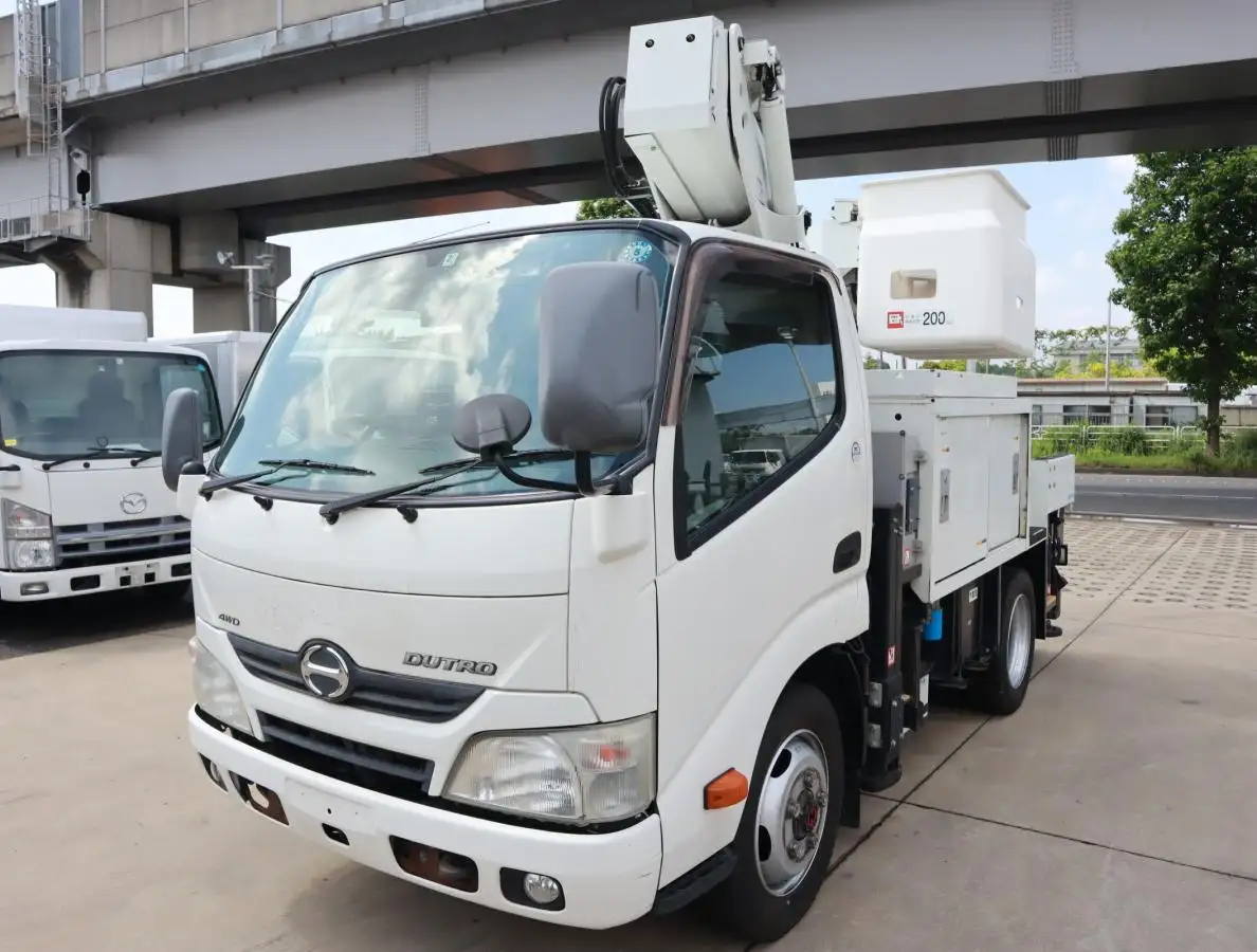 日野 デュトロ 小型 高所・建柱車 高所作業車 TKG-XZU675M の中古トラック【車両No.146807】