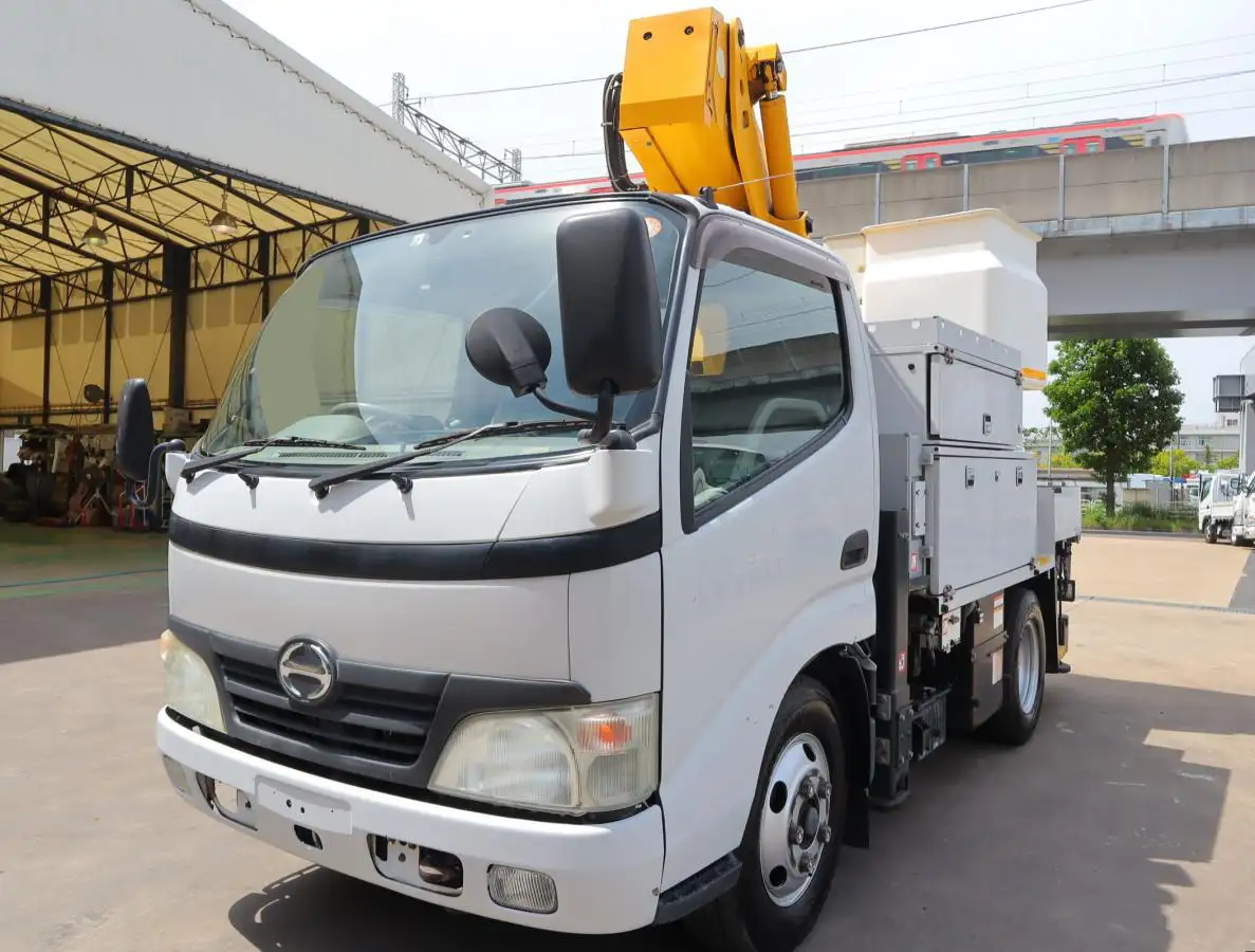 日野 デュトロ 小型 高所・建柱車 高所作業車 電工仕様 の中古トラック【車両No.146812】