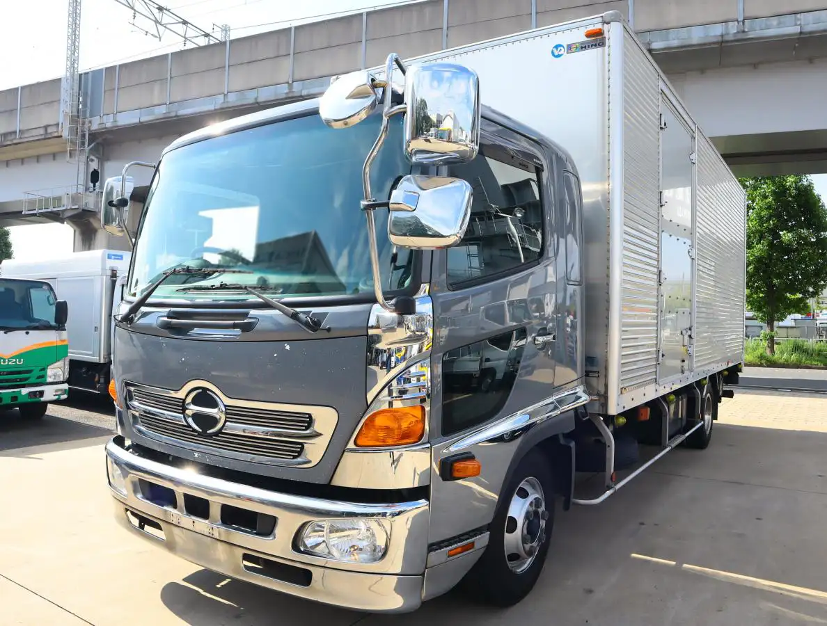 日野 レンジャー 中型/増トン アルミバン パワーゲート エアサス の中古トラック【車両No.146802】