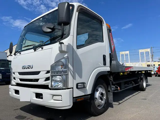 いすゞ エルフ 小型 車両重機運搬 ラジコン ウインチ の中古トラック【車両No.146763】