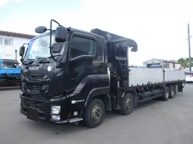 いすゞ ギガ 大型 クレーン付 アルミブロック 4段 の中古トラック【車両No.147055】