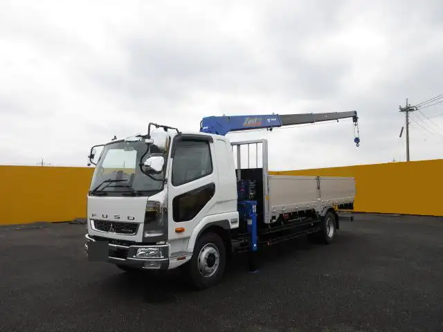 三菱 ファイター 中型/増トン クレーン付 アルミブロック 4段 の中古トラック【車両No.147063】