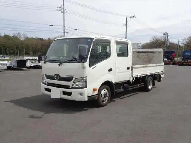 日野 デュトロ 小型 平ボディ Wキャブ パワーゲート の中古トラック【車両No.146974】