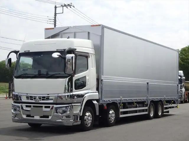 三菱 スーパーグレート 大型 ウイング パワーゲート ハイルーフ の中古トラック【車両No.146939】