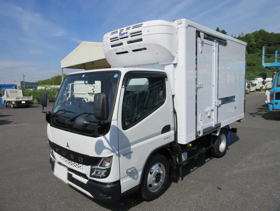 三菱 キャンター 小型 冷凍冷蔵 低温 床ステン の中古トラック【車両No.147147】