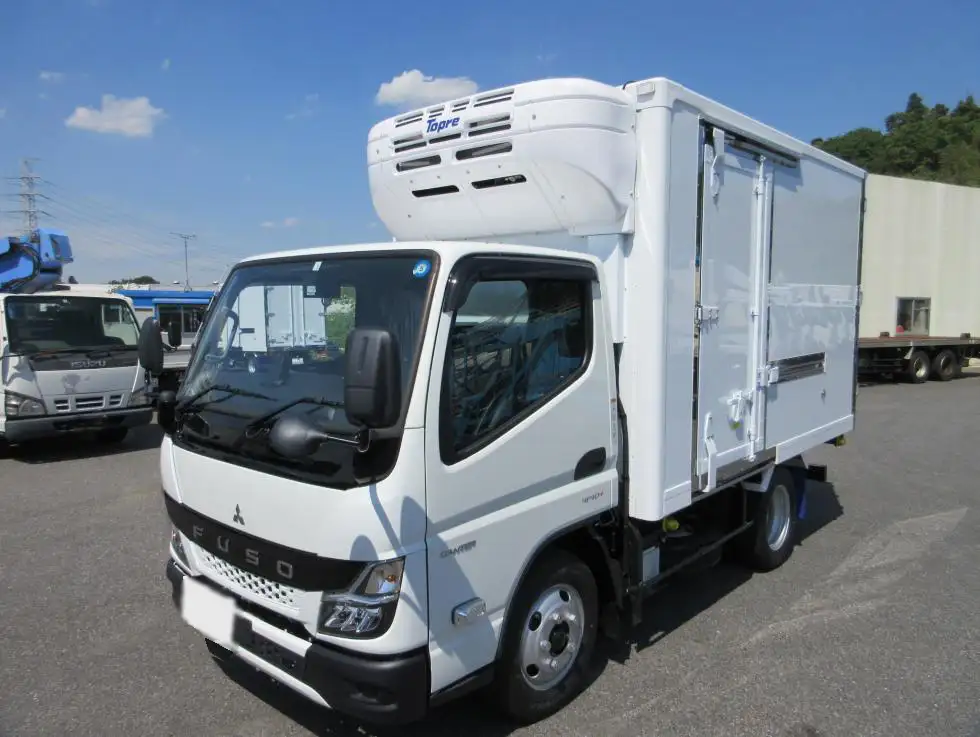 三菱 キャンター 小型 冷凍冷蔵 低温 床ステン の中古トラック【車両No.147148】