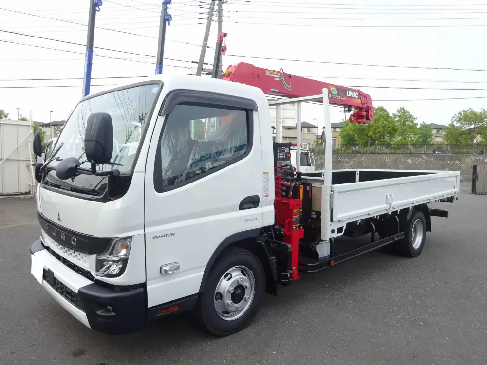 三菱 キャンター 小型 クレーン付 4段 ラジコン の中古トラック【車両No.146752】