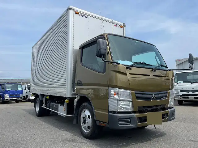 三菱 キャンター 小型 アルミバン サイドドア TKG-FEA50 の中古トラック【車両No.147074】