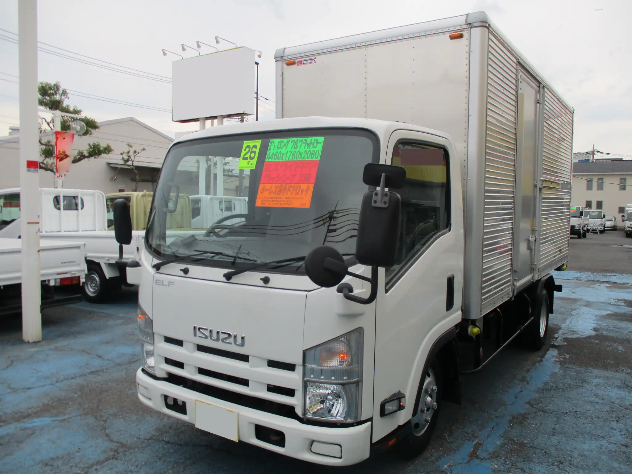 いすゞ エルフ 小型 アルミバン サイドドア TKG-NMR85AN の中古トラック【車両No.147277】