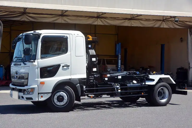 日野 レンジャー 中型/増トン アームロール ツインホイスト ベッド の中古トラック【車両No.146995】