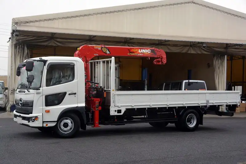 日野 レンジャー 中型/増トン クレーン付 4段 ラジコン の中古トラック【車両No.147007】