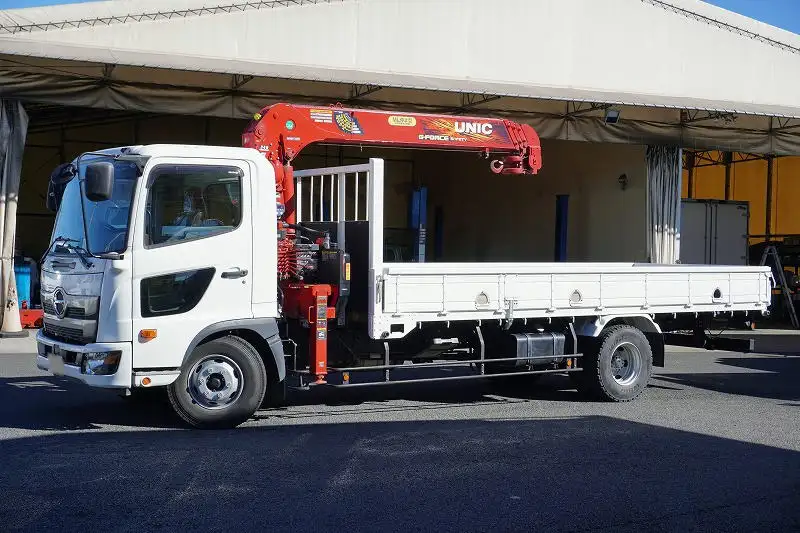 日野 レンジャー 中型/増トン クレーン付 4段 ラジコン の中古トラック【車両No.147264】