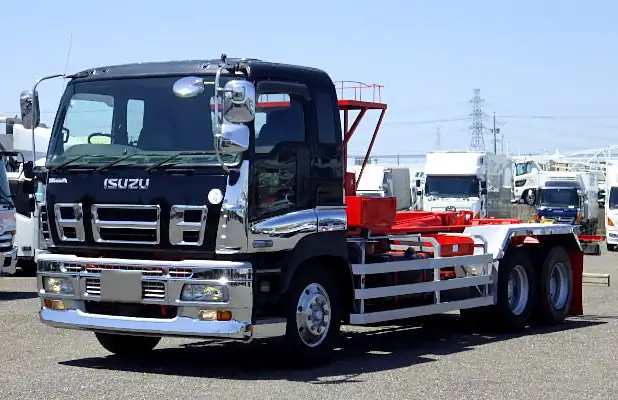いすゞ ギガ 大型 アームロール ツインホイスト ベッド の中古トラック【車両No.147281】
