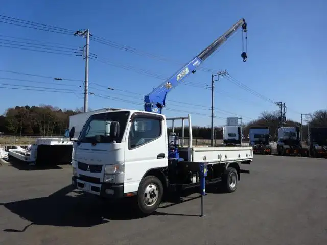 三菱 キャンター 小型 クレーン付 3段 ラジコン の中古トラック【車両No.147410】