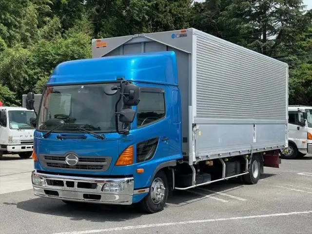 日野 レンジャー 中型/増トン ウイング エアサス ベッド の中古トラック【車両No.147376】