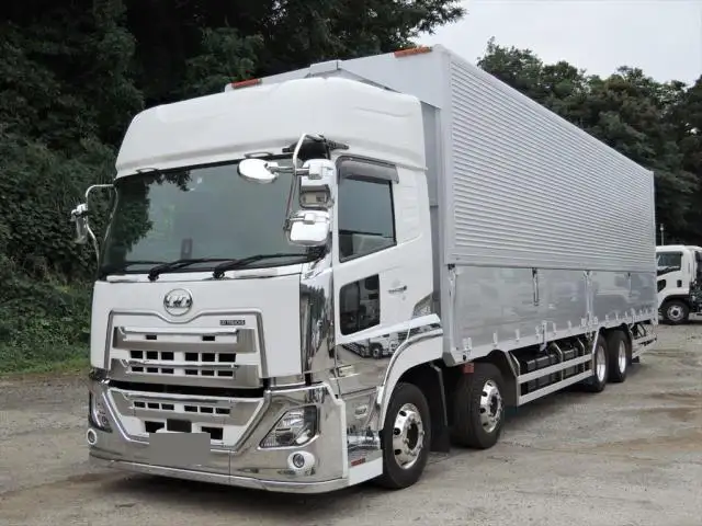 日産UD クオン 大型 ウイング パワーゲート ハイルーフ の中古トラック【車両No.147369】