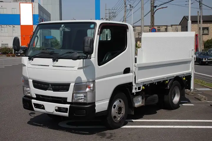 三菱 キャンター 小型 平ボディ パワーゲート TKG-FBA50 の中古トラック【車両No.146764】