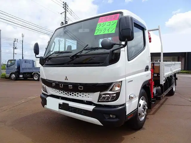 三菱 キャンター 小型 クレーン付 5段 ラジコン の中古トラック【車両No.147187】
