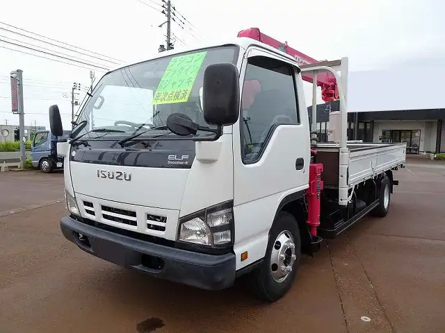 いすゞ エルフ 小型 クレーン付 6段 ラジコン の中古トラック【車両No.146732】