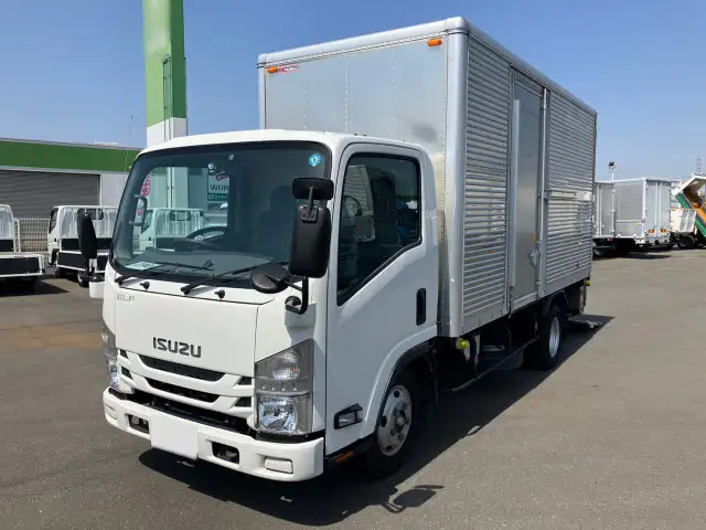 いすゞ エルフ 小型 アルミバン パワーゲート サイドドア の中古トラック【車両No.147475】
