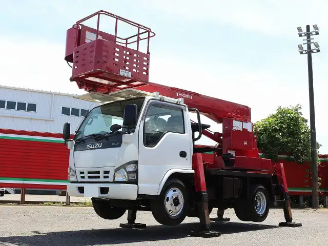いすゞ エルフ 小型 高所・建柱車 高所作業車 PB-NKR81AN の中古トラック【車両No.147461】