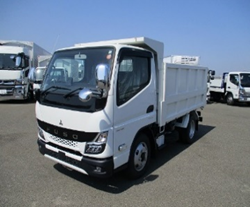三菱 キャンター 小型 ダンプ 土砂禁 2RG-FBA60 の中古トラック【車両No.147555】