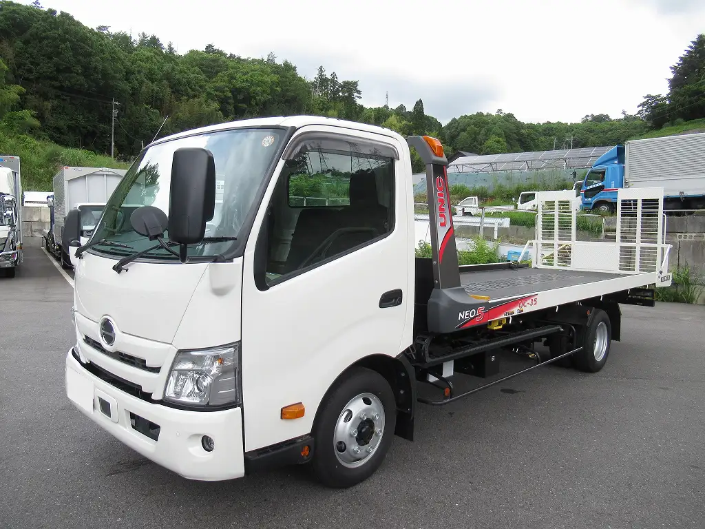 日野 デュトロ 小型 車両重機運搬 ラジコン ウインチ の中古トラック【車両No.147627】