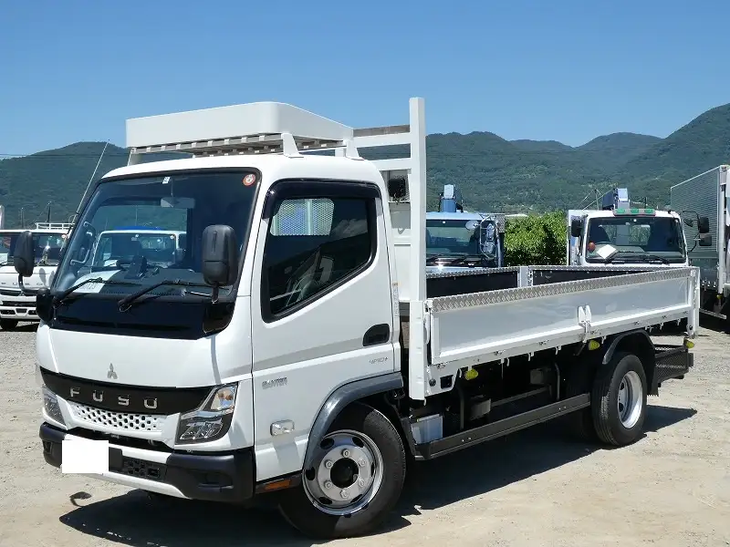 三菱 キャンター 小型 平ボディ 床鉄板 2PG-FEA80 の中古トラック【車両No.147756】