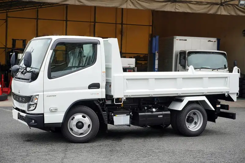 三菱 キャンター 小型 ダンプ ローダー 強化 の中古トラック【車両No.147843】