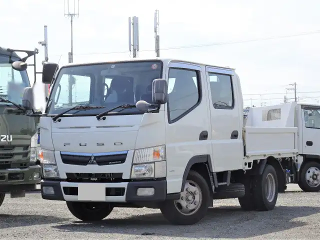 三菱 キャンター 小型 平ボディ Wキャブ TPG-FBA20 の中古トラック【車両No.147731】