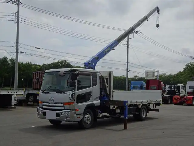 日産UD コンドル 中型/増トン クレーン付 アルミブロック 4段 の中古トラック【車両No.147860】