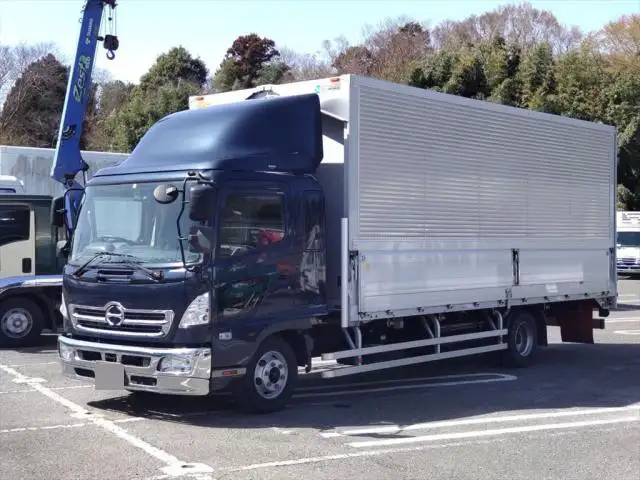 日野 レンジャー 中型/増トン ウイング エアサス ベッド の中古トラック【車両No.147857】