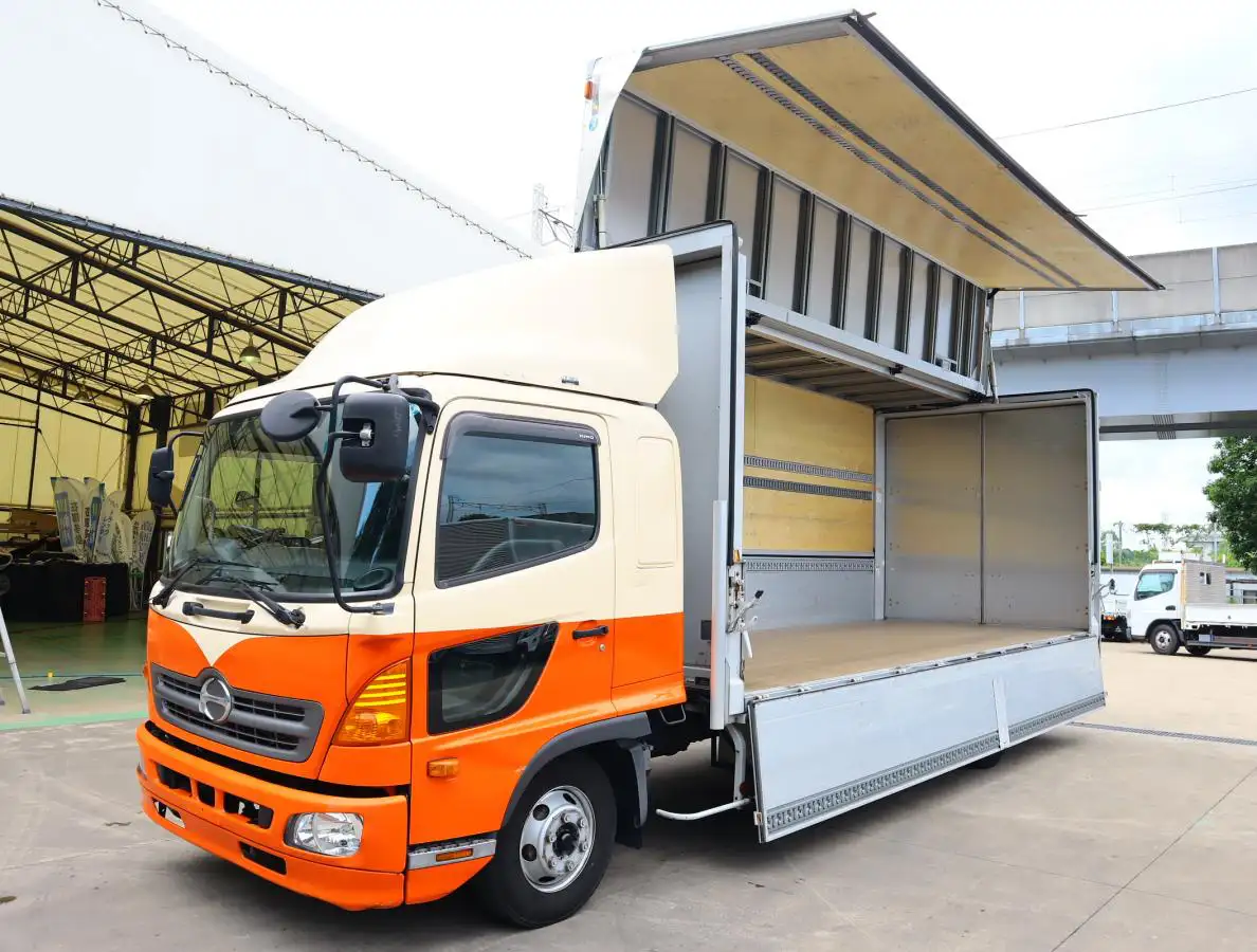 日野 レンジャー 中型/増トン ウイング ベッド TKG-FD9JLAA の中古トラック【車両No.147728】