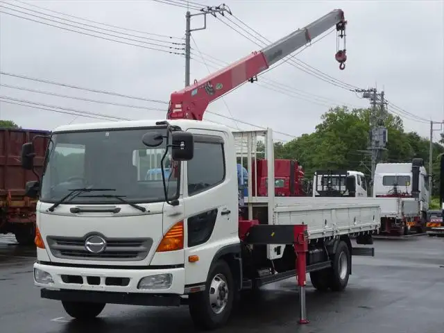日野 レンジャー 中型/増トン クレーン付 3段 ラジコン の中古トラック【車両No.147882】