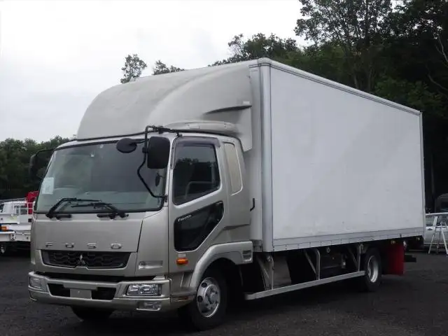 三菱 ファイター 中型/増トン アルミバン パワーゲート ベッド の中古トラック【車両No.147917】